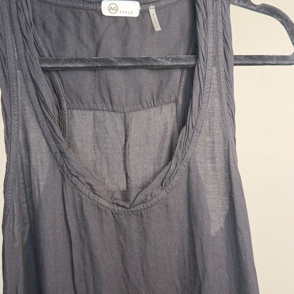 AG Adriano Goldschmied Tank Maxi Dress Size Small‎ Black - Picture 5 of 7